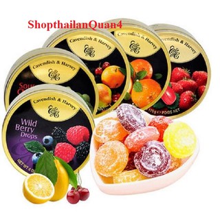 (HCM) Kẹo bạc hà & trái cây mix vị C&H Đức