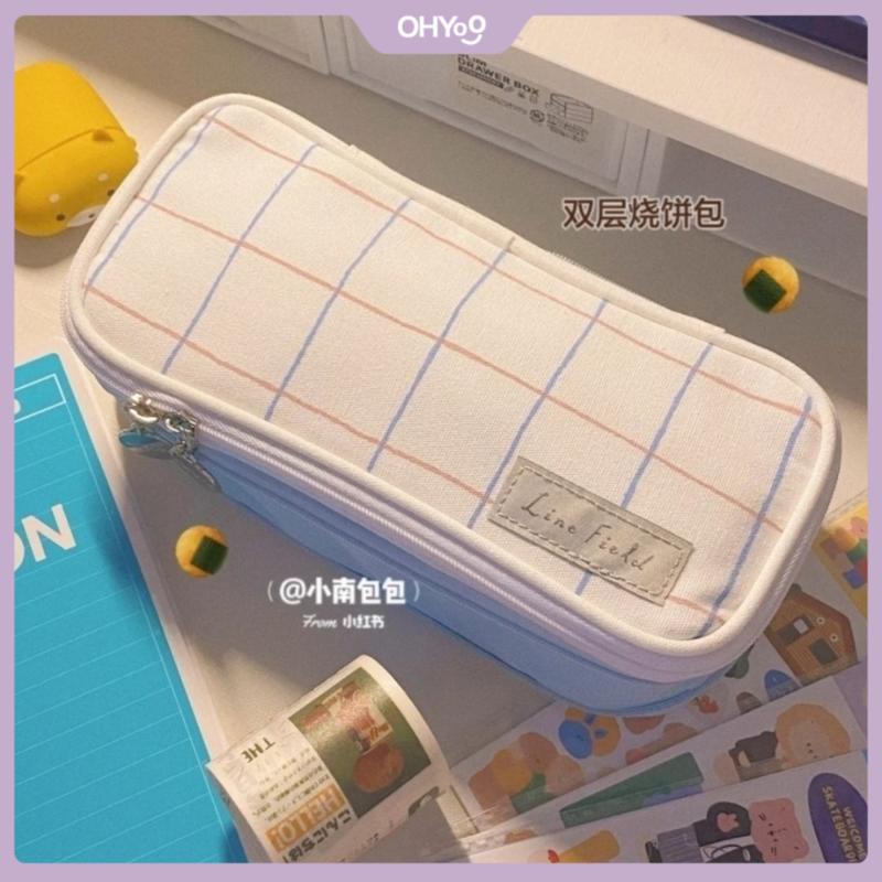 Túi Đựng Bút KOKUYO Bằng Vải canvas Cỡ Lớn Đa Năng