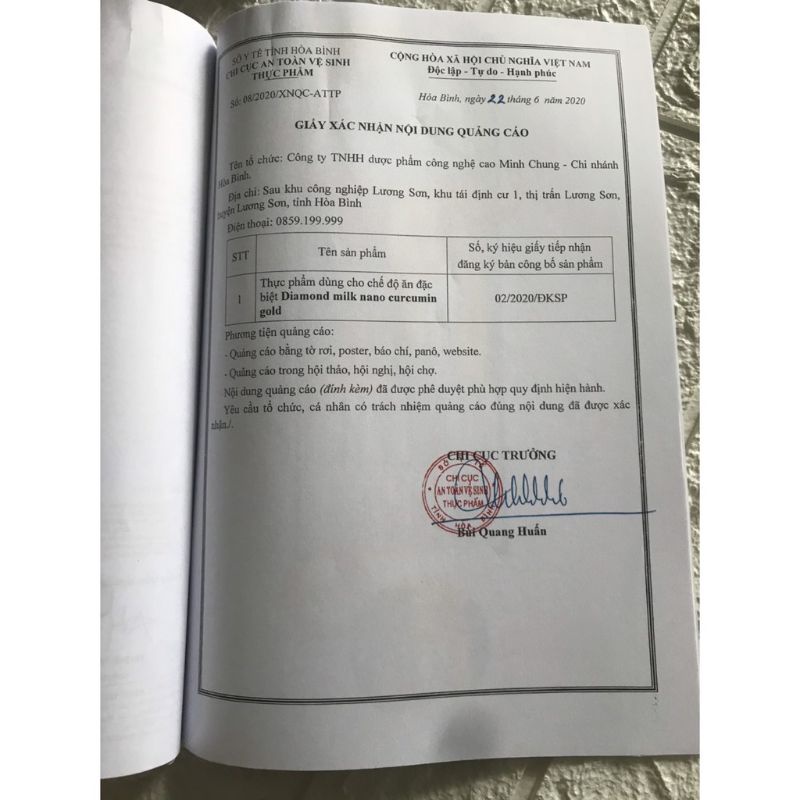 :SỮA NGHỆ NANO CURCUMIN  GOLD .