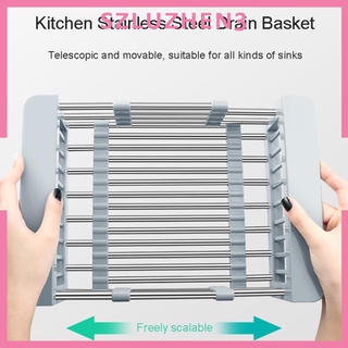 Kệ úp chén đĩa gắn bồn rửa ráo nước có thể mở rộng