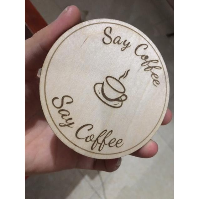 Sẵn Lót ly handmade lót ly decor siêu xinh