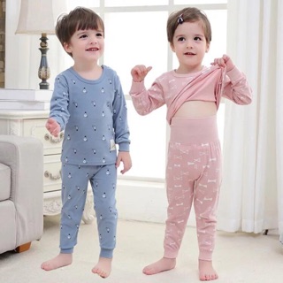 Bộ Thu đông chống lạnh bụng cho bé