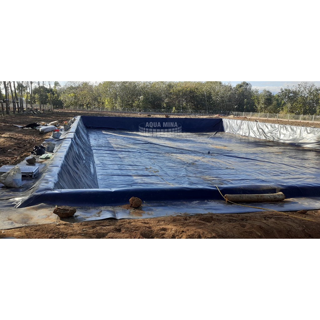 Bạt lót ao hồ 6m x 5m dày 0.5 bảo hành 5 năm