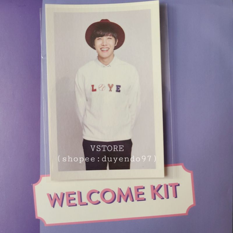 [ BTS OFFICIAL CARD] Hàng chính hãng card J-HOPE