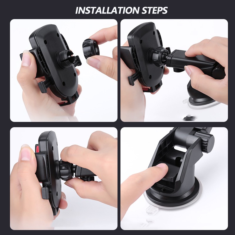 Giá đỡ điện thoại trên xe ô tô xoay 360 độ CJ013 | BigBuy360 - bigbuy360.vn