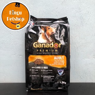 Thức ăn cho chó trưởng thành Ganador vị thịt cừu & gạo Lamb & Rice 1,5Kg
