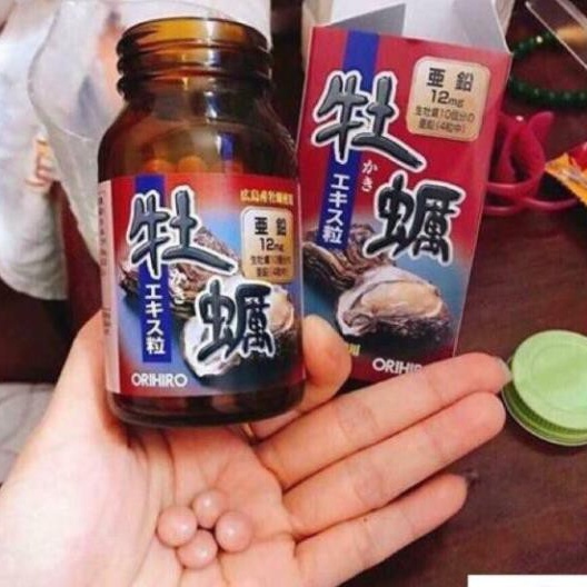 Tinh Chất Hàu Tươi Orihiro Oyster Viên uống tinh chất hàu tươi chính hãng Orihiro Nhật Bản