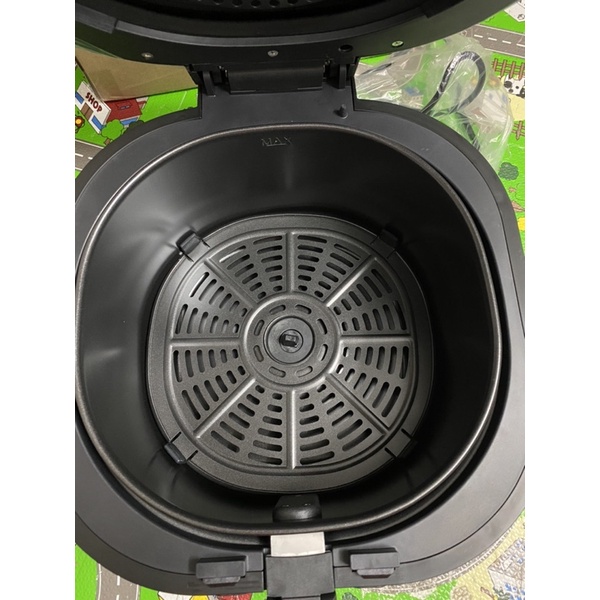 [LOCK&amp;LOCK] NỒI CHIÊN KHÔNG DẦU 7.2L VISIBLE STIRRING AIR FRYER - EJF596 BLK