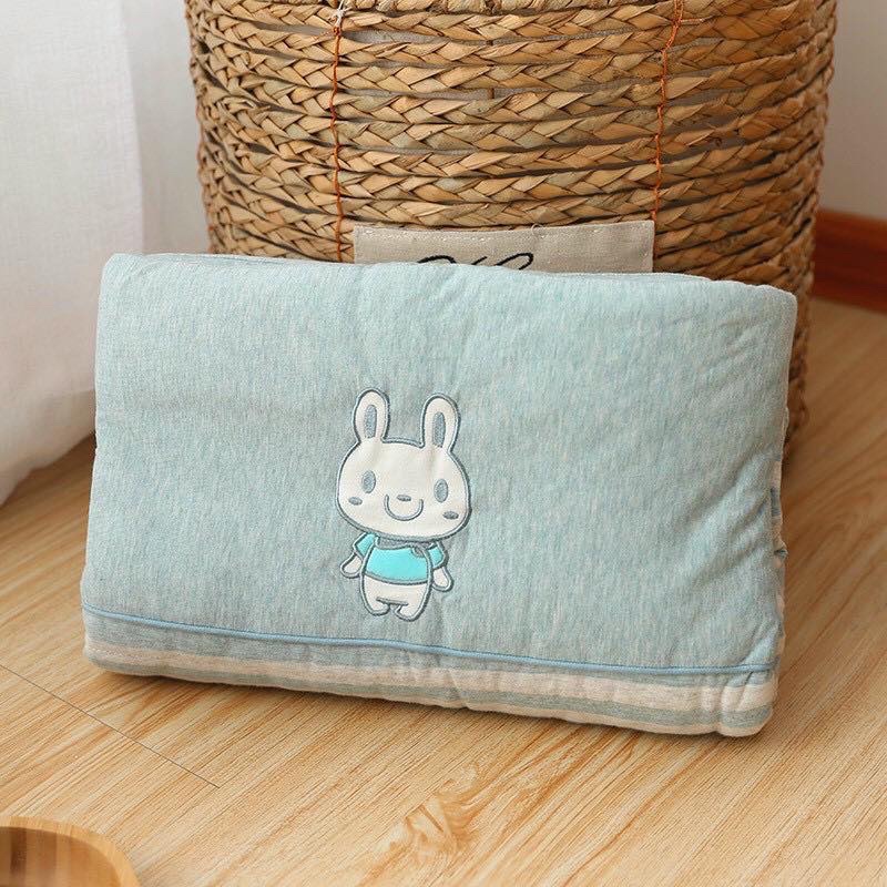 Chăn trần bông Thỏ cute 100x140cm hàng xuất Nhật [ babyboo]