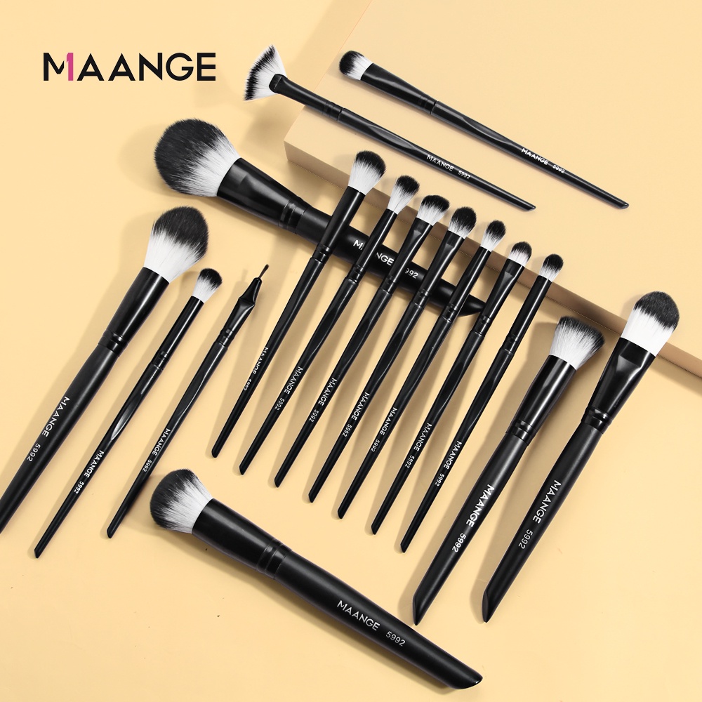 Bộ 18 Cọ MAANGE 5992 Cho Trang Điểm Chuyên Nghiệp