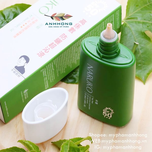 [Bản Đài] Kem chống nắng Naruko ngăn ngừa mụn Tea Tree Anti-Acne Sunscreen SPF50 30ml