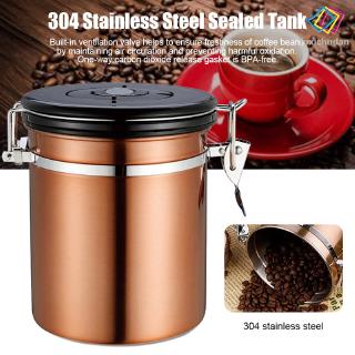 Lon Đựng Trà Cà Phê Bằng Thép Không Gỉ Dành Cho Nhà Bếp Tiện Dụng