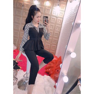 Set trang phục công sơ thanh lịch