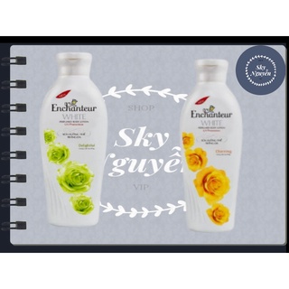 SỮA DƯỠNG THỂ ENCHANTEUR TRẮNG DA 200G.
