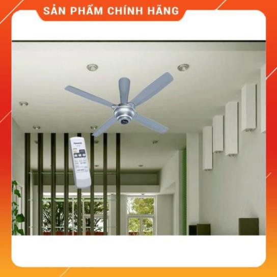 Quạt trần Panasonic F-56MPG-S Công suất 59W Đường kính cánh 140cm -  Huy Anh