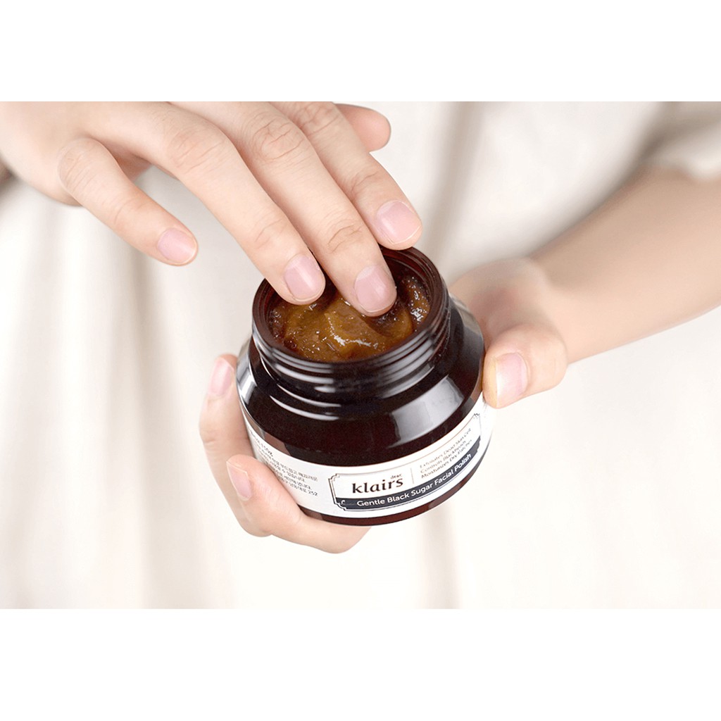 Tẩy Da Chết Có Hạt Klairs Gentle Black Sugar Facial Polish 110ml