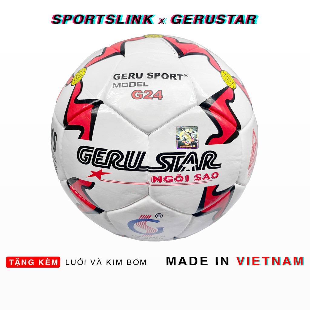 Bóng đá Gerustar Size 5 G24 (Đỏ)