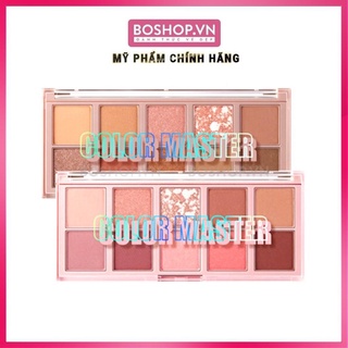 Bảng Phấn Mắt 10 Ô The Saem Color Master Shadow Palette 9g