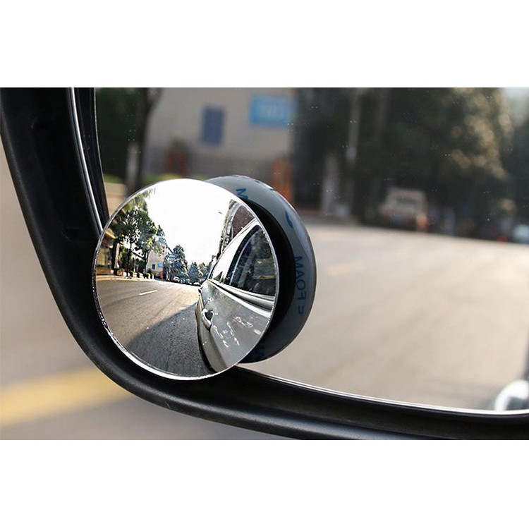 🚗Cặp Gương cầu lồi xóa điểm mù 5cm, gắn kính chiếu hậu ô tô, xe hơi, xe máy không viền kiếng