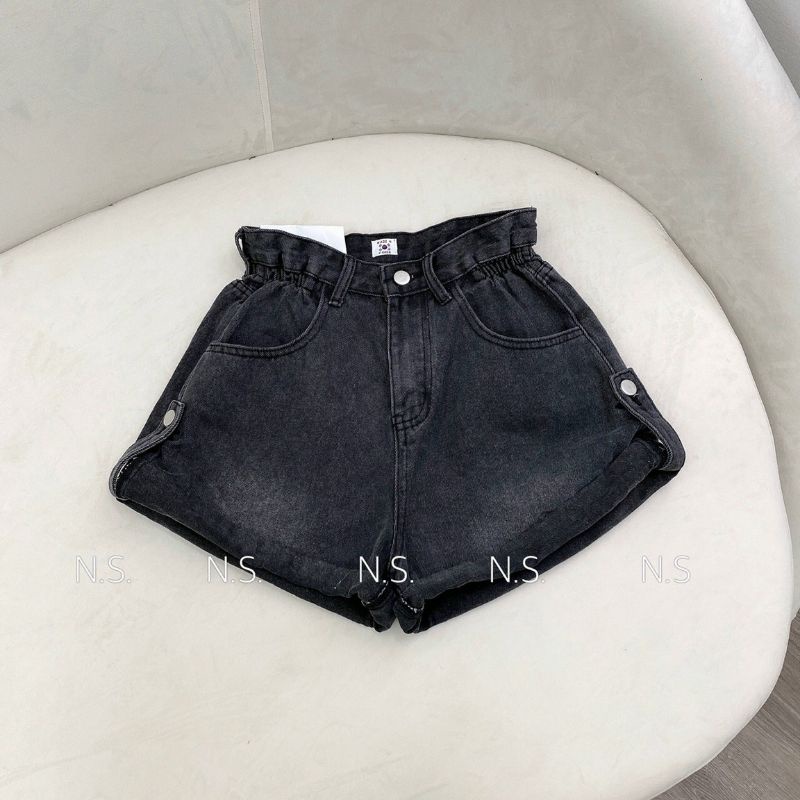 Quần sooc jean chun cạnh hàng QCL1