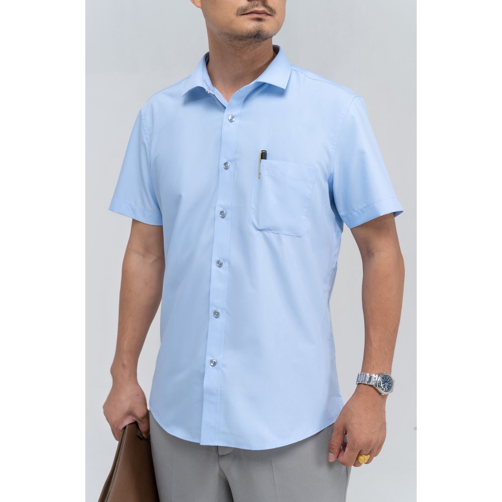 Áo sơ mi Nam YODY chất liệu lụa nến chống nhăn có túi cao cấp - SNM4005 | BigBuy360 - bigbuy360.vn