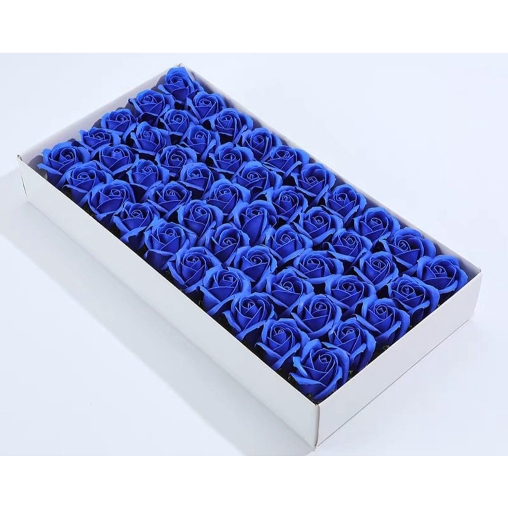 HOA HỒNG SÁP THƠM, Hộp 50 đầu bông,có bán lẻ 25 đầu