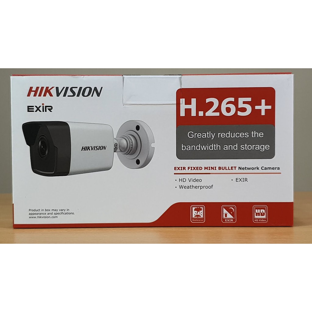 Camera IP Hồng ngoại 2MP Hikvision DS-2CD1023G0E-IF - Hỗ trợ thẻ nhớ - Hàng chính hãng