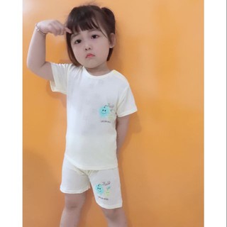 Xả !!!! [Sale Lớn]_Bộ Cộc Tay Thông Hơi Cài Vai Hãng LEE LEE KIDS Cho Bé (SP000222)