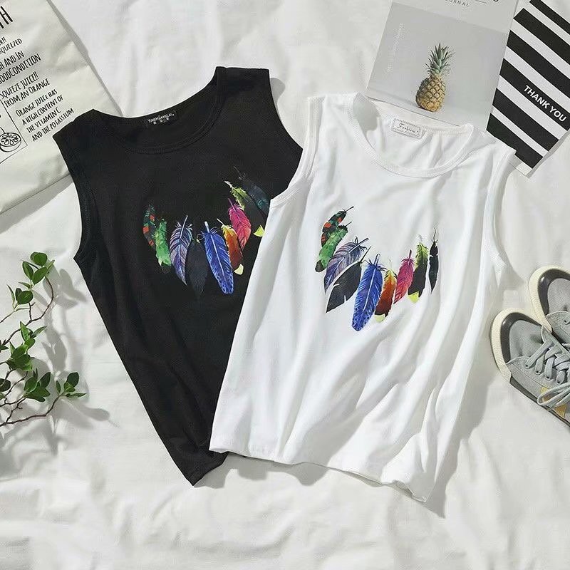 Áo Ba Lỗ Nam In Hình Cầu Vồng Thời Trang