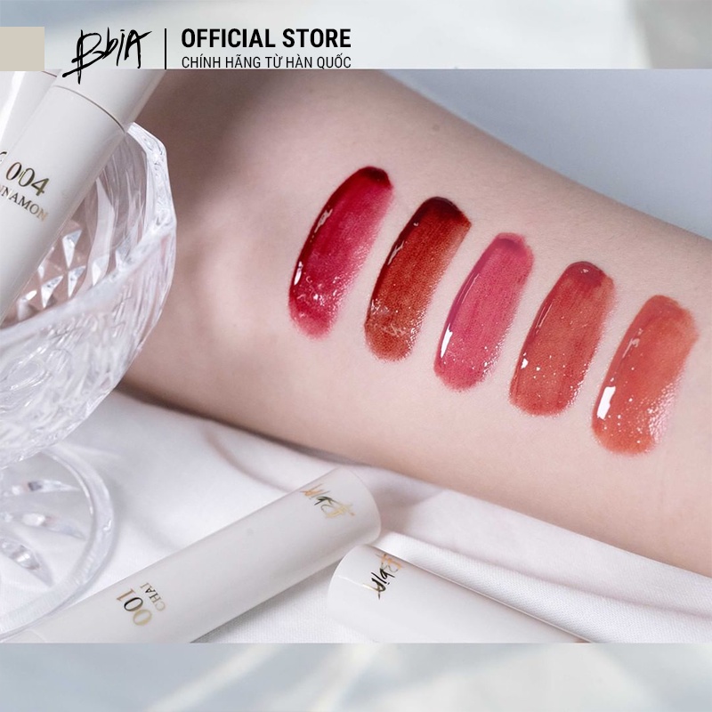 Combo Gồm 1 Son bóng Bbia Glow Lip Tint 3.2g Và 1 Gel Định Hình Chân Mày Last Eyebrow Shaper 6g