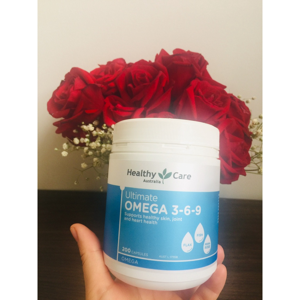 Omega 369 Của Healthy Care Úc 200 Viên