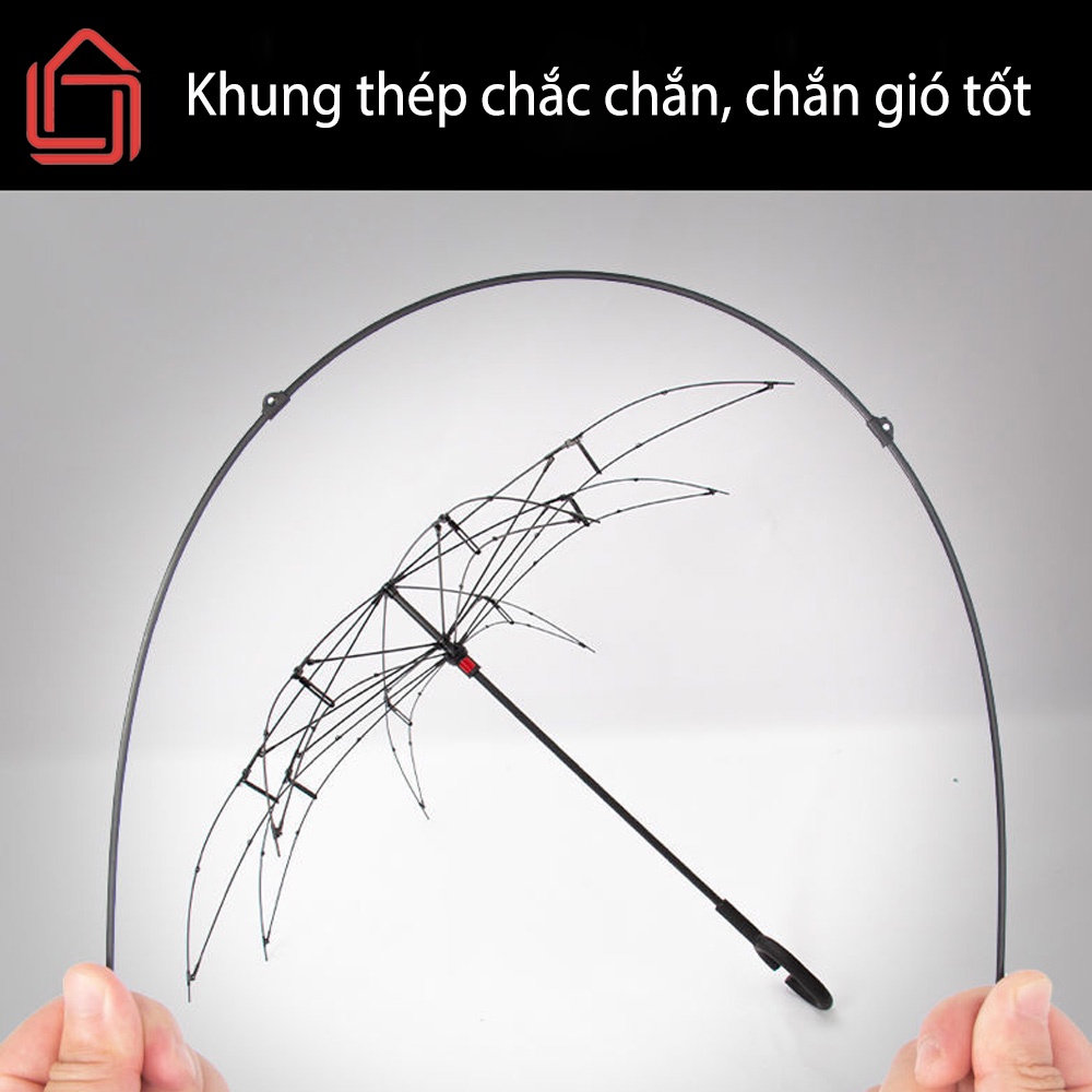 Ô dù gấp ngược hai lớp chống tia UV, bảo vệ bạn khỏi nắng mưa có khung thép siêu bền - nhamoi