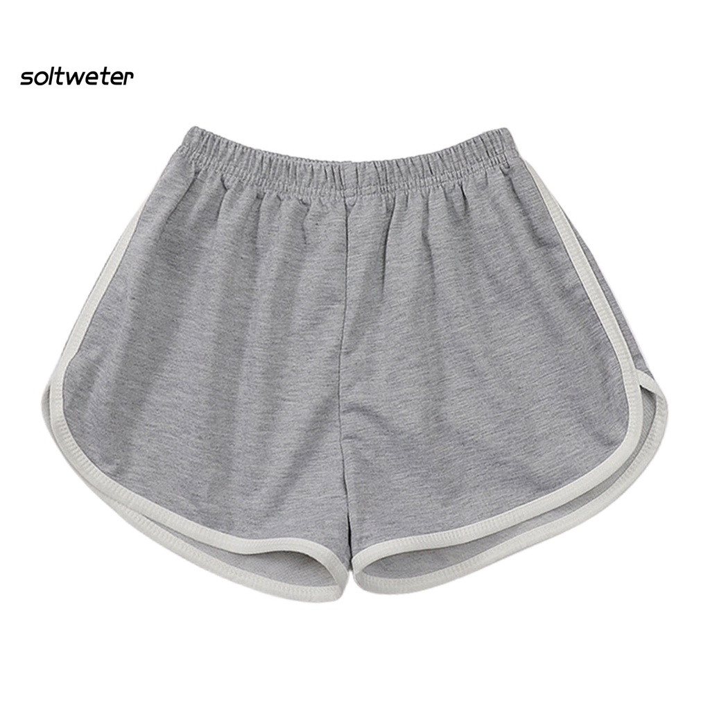 Quần Short Lưng Cao Co Giãn Mềm Mại Dùng Tập Yoga / Đi Biển