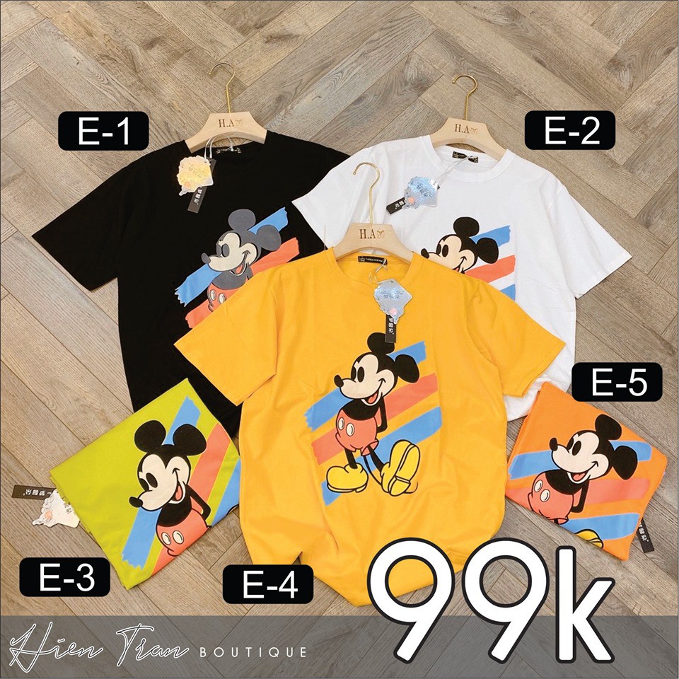 Áo phông Free size nhiều mẫu, chất cotton,form giấu quần,hàng Quảng Châu, ảnh shop tự chụp