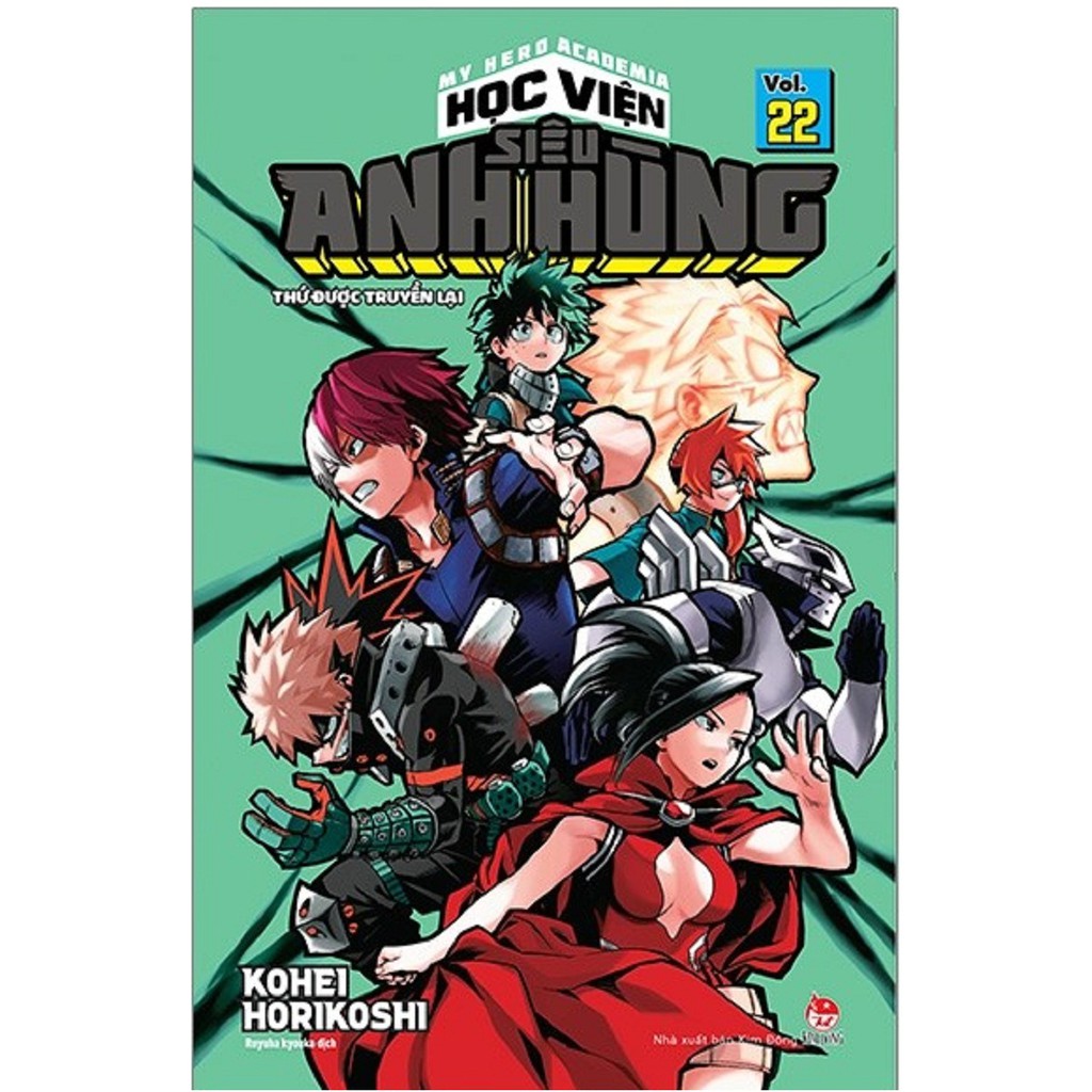Sách - My Hero Academia - Học Viện Siêu Anh Hùng Tập 22: Thứ Được Truyền Lại | BigBuy360 - bigbuy360.vn