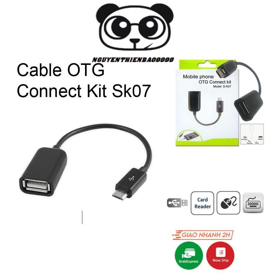 Cáp OTG Micro USB 8600 S-K07 Giá Rẻ