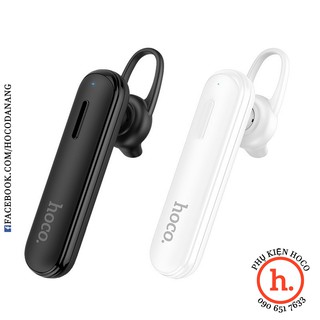 TAI NGHE BLUETOOTH 1 BÊN V4.2 CÓ MIC HOCO E36 - MÀU ĐEN/ TRẮNG [PHỤ KIỆN HOCO]