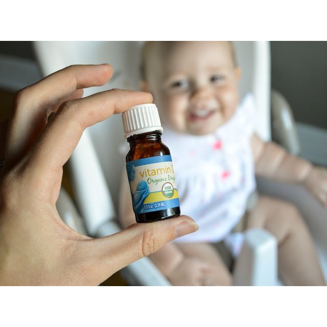 Vitamin D3 hữu cơ cho bé Mommy Bliss (3.24ml) - Hàng Mỹ