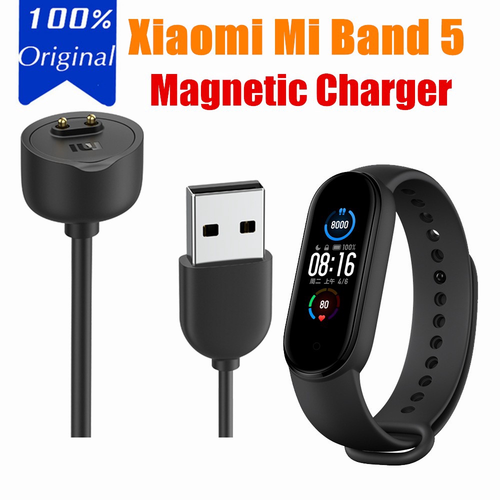 Xiaomi Mi Band 5 charging cable genuine Magnetic USB charging dock for miband 5