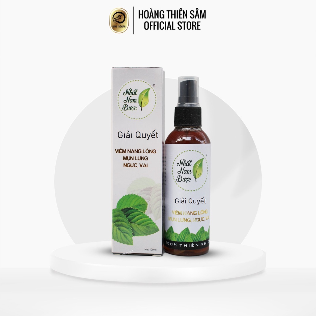 Xịt Mụn Lưng Hoàng Thiên Sâm 100ml