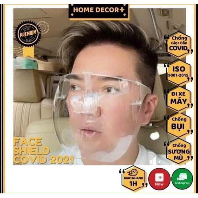 TẤM KÍNH MICA CHÔNG GIỌT BẮN FACE SHIELD | BigBuy360 - bigbuy360.vn