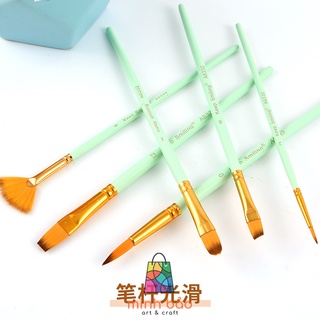 BỘ 6 CÂY CỌ VẼ PASTEL KEEP SMILLING A6332