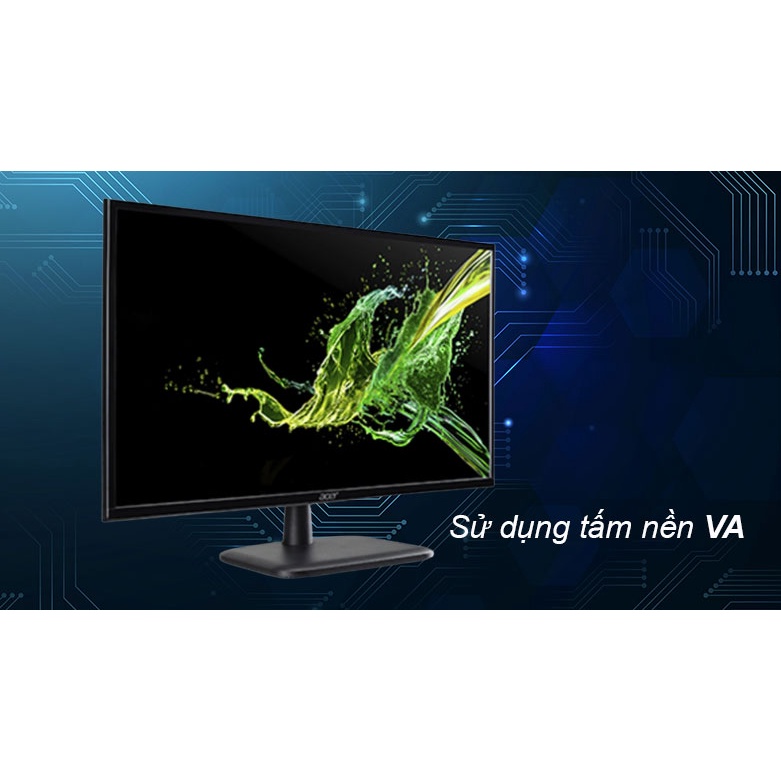 Màn hình Acer EK220Q 21.5inch/FHD/VA/75Hz/5ms/250nits/HDMDI+VGA, màn hình máy tính giá rẻ chính hãng