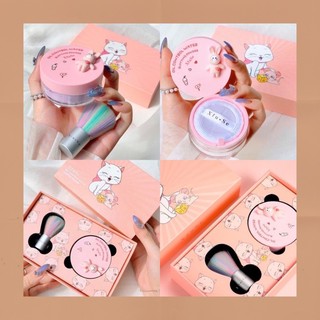 Phấn phủ chống nước xiuse Powder kèm cọ FULL BOX