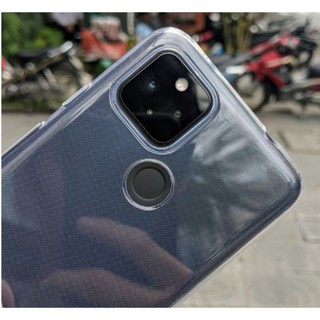 ốp lưng Silicon gor siêu mỏng, trong suốt cho Google Pixel 5
