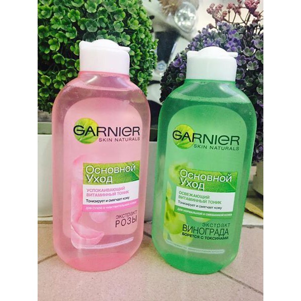 Nước hoa hồng GARNIER. Se khít lỗ chân lông