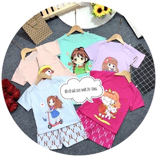 Combo 5 bộ cotton 2 chiều cho bé trai bé gái size đại từ 15-30kg