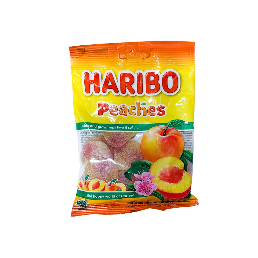 KẸO DẺO HARIBO PEACHES 80G