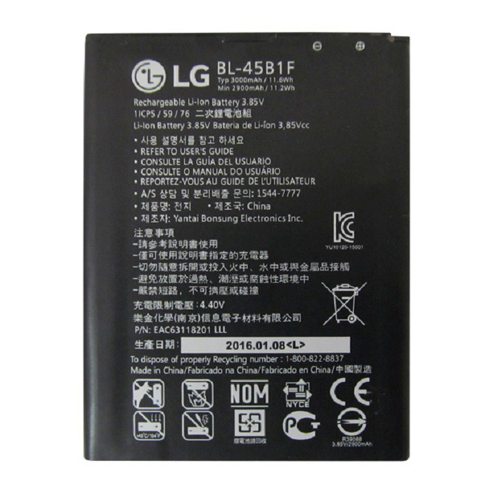 PIN LG G3 F400 D855 BL-53YH ZIN HÃNG , cam kết chất lượng