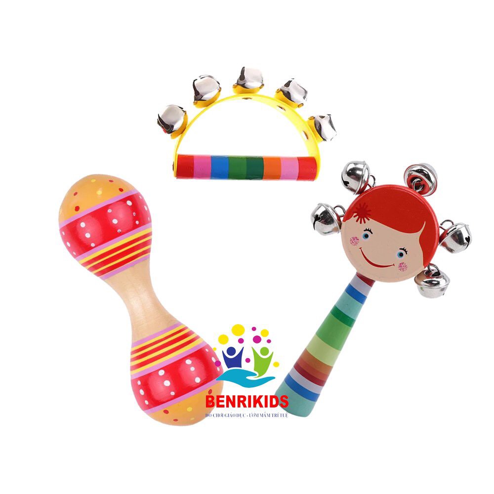 Đồ Chơi Xúc Xắc Gỗ Tạo Âm Thanh Vui Tai Màu Sắc Và Kiểu Dáng Đa Dạng Cho Bé Lựa Chọn